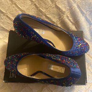 INC International Concepts Women's Multicolor Embellished Heels